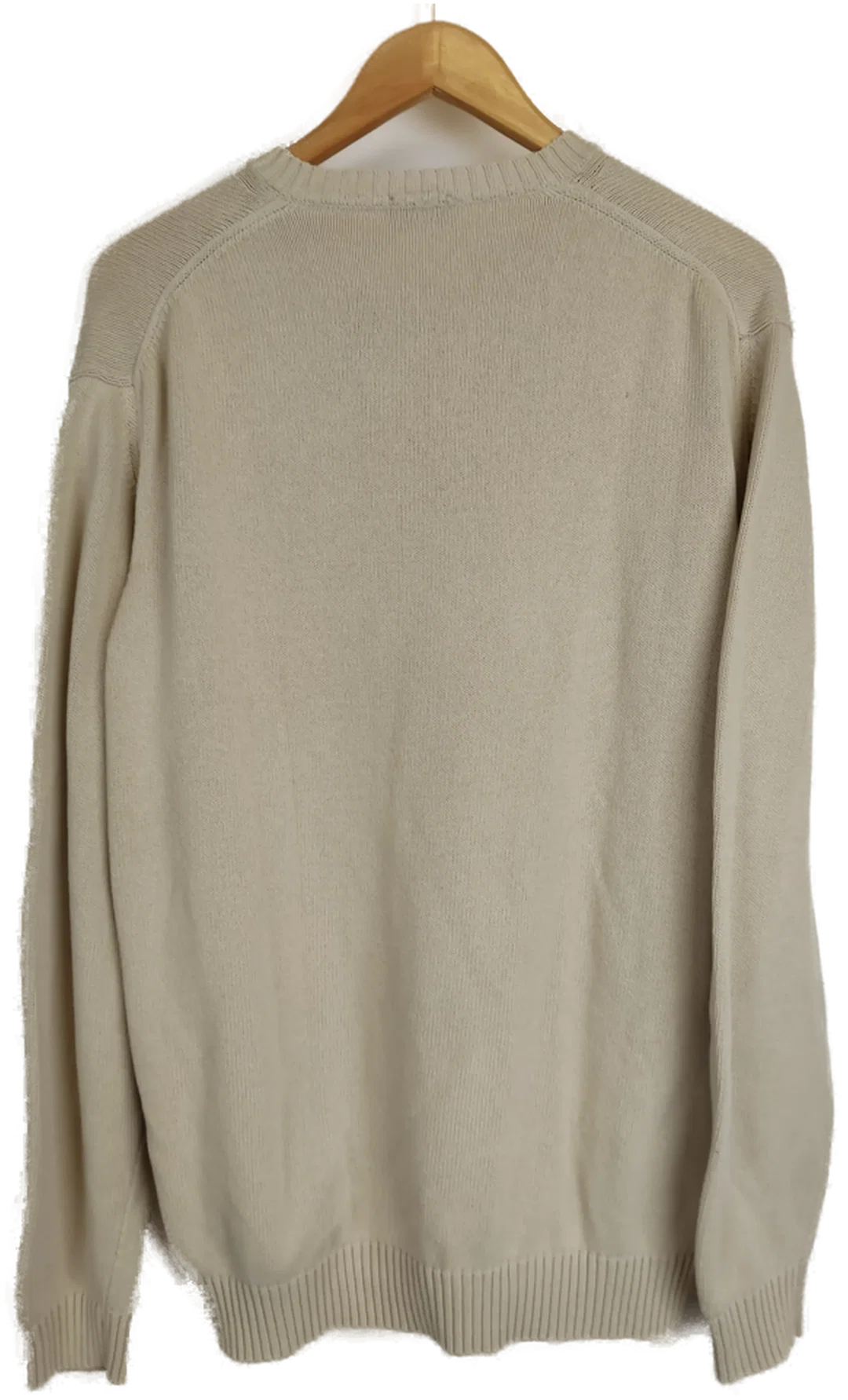 Trussardi Herren Strickpullover beige Gr. XL – Bild 2