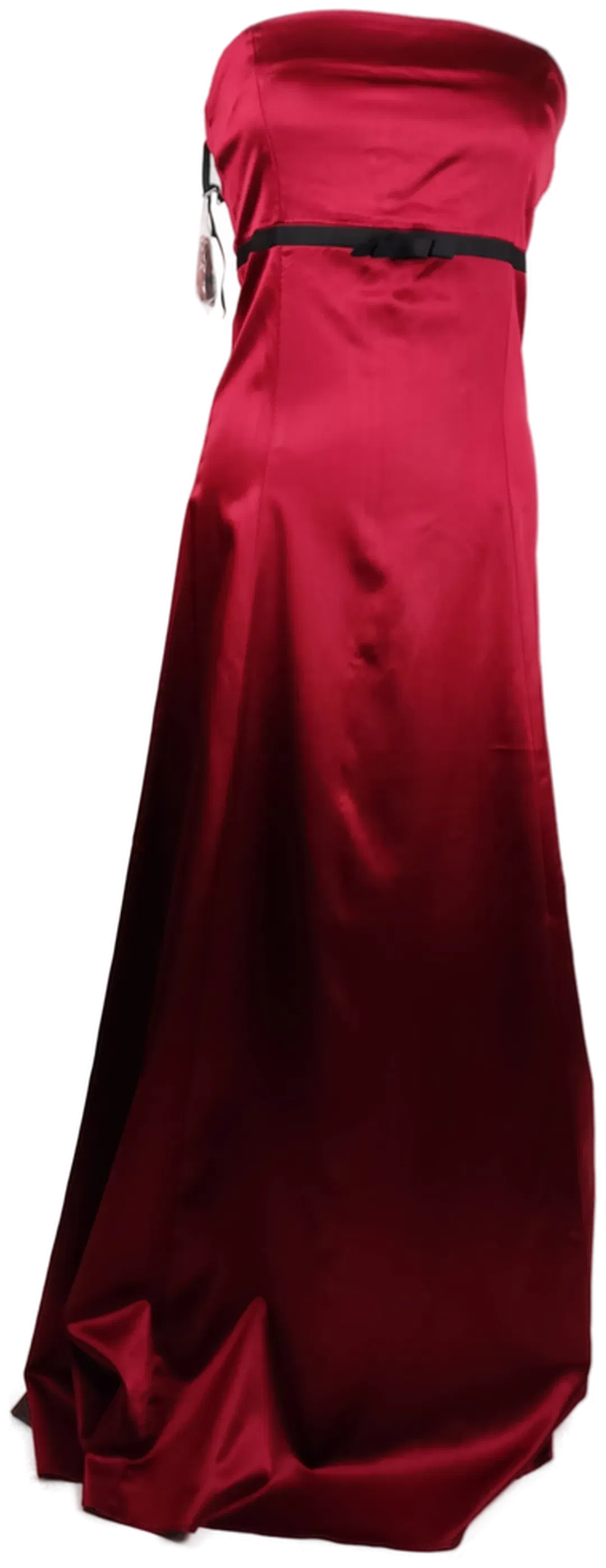 Abendkleid Dunkelrot Gr. S | Romantischer Abendlook - Bild 1