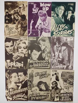 10x Vintage Filmprogramme 1960er - Blow Up, Topkapi etc - Bild 2