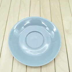 Mokkatasse, Lilien Porzellan, Daisy, Nr. 9/12, graublau, 2 tlg.  - Bild 3
