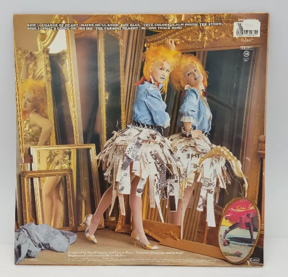 Langspielplatte - Cyndi Lauper - True Colors – Bild 2
