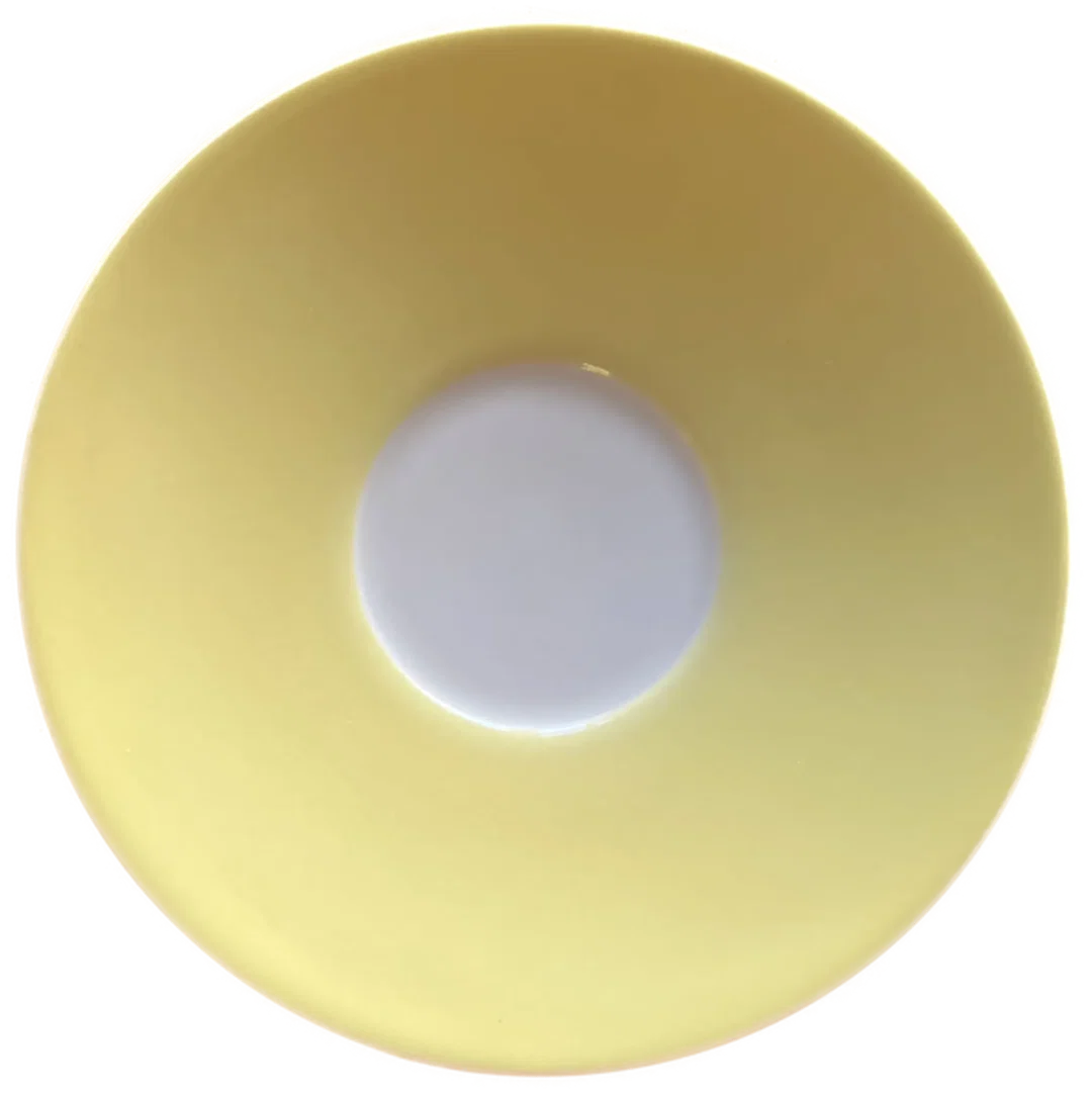 LILIEN PORZELLAN Daisy Original Kaffeeuntertasse gelb alt - Bild 1