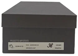 Damen Ziegenvelourleder Sandalen Grau Gr. 38 - Bild 7