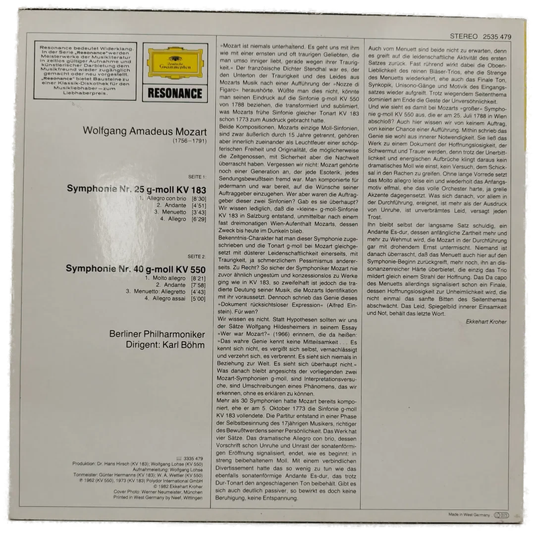 Wolfgang Amadeus Mozart - Symphonien – Bild 2