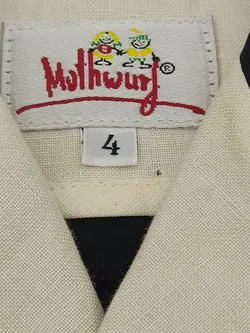 Mothwurf Kinder Anzug schwarz Gr. 4 - Bild 2