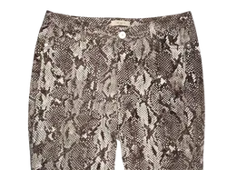 Oui Damen Hose, animalprint - Gr. 40/L - Bild 3