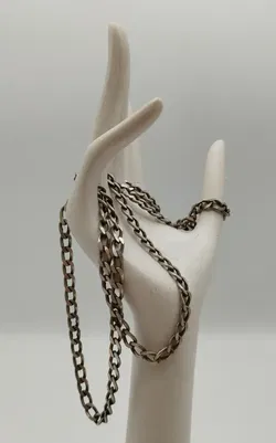 Alternative Halskette Metall - 74cm - Bild 1