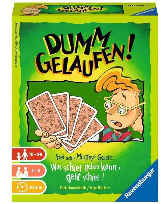 RAVENSBURGER - Dumm Gelaufen Kartenspiel - Bild 1