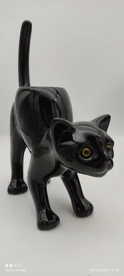 PartyLite Teelichthalter Schwarzer Katze - Bild 7