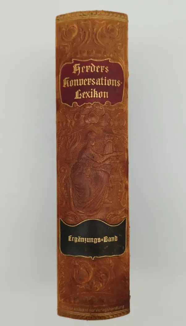 Herders Konversationslexikon - Dritte Auflage, 1910, Herdersche Verlagshandlung - Bild 1
