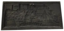 Gussplatte Reliefbild 