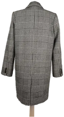 Pull & Bear Damen Mantel kariert - S/36 - Bild 2