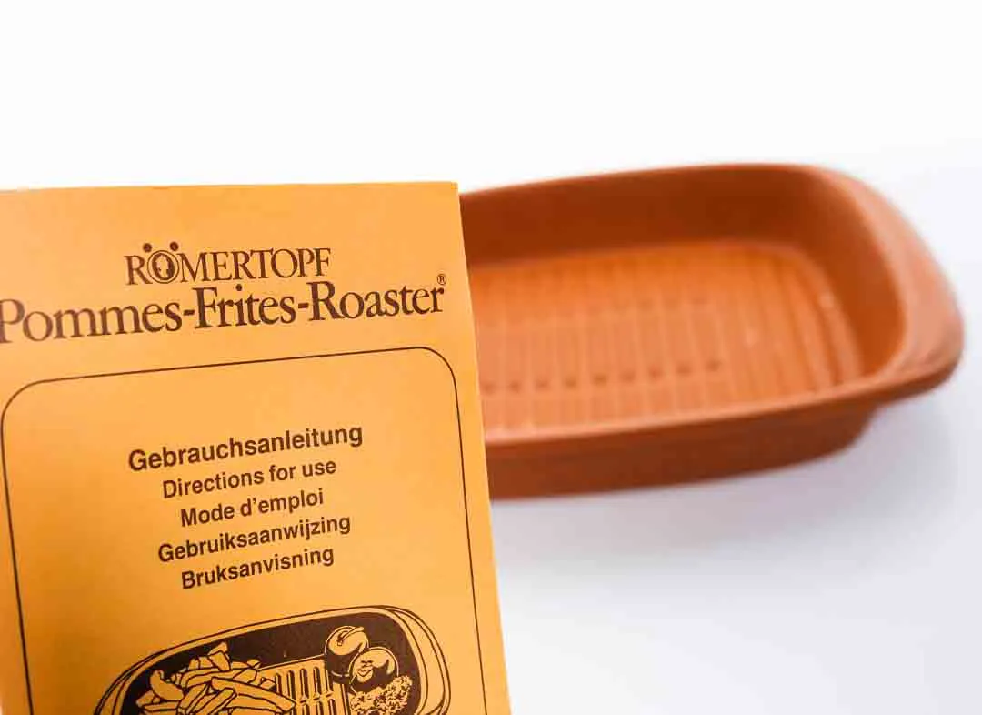 RÖMERTOPF Pommes-Frites-Röster – Knusprige Pommes aus dem Ofen ohne Fett – Bild 2