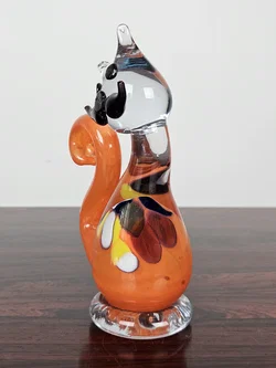 Dekorative Katze aus Glas handgefertigt - Bild 3