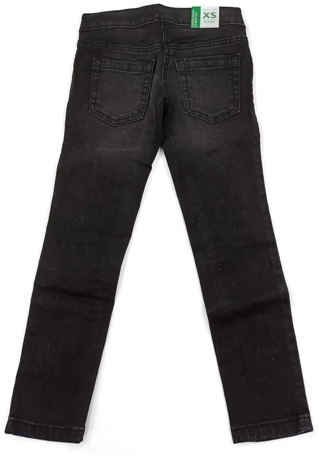 United Colors of Benetton Kinderjeans schwarz Gr. XS – Bild 2