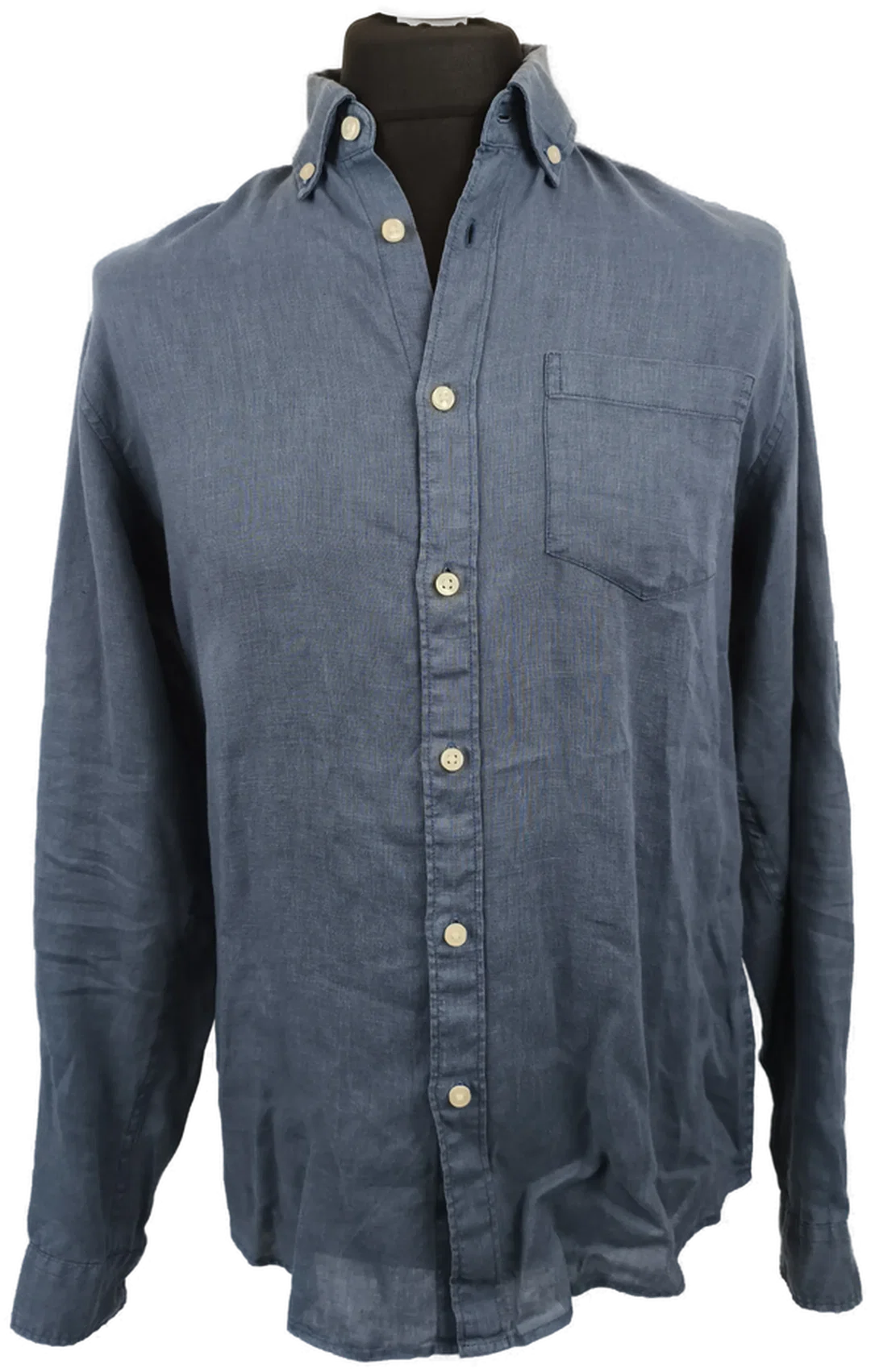 Esprit, Herrenhemd, Gr. 48, Leinen - Bild 1