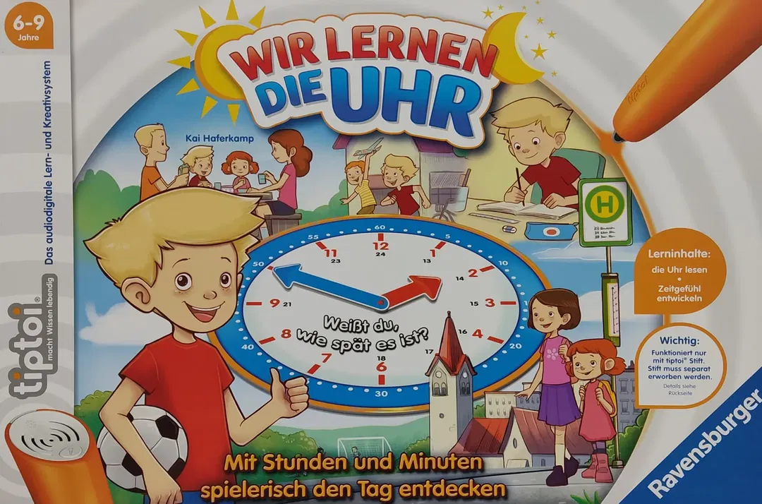 tiptoi® Wir lernen die Uhr - Lernspiel - RAVENSBURGER - Bild 4