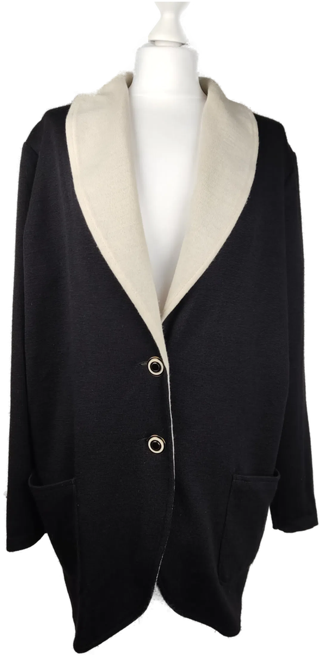 Strickjacke Damen Mischfaser mit Schurwolle Gr.46 | Lieblingsstück - Bild 1