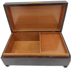 Schmuckkästchen aus Holz mit Spieluhr - Bild 3