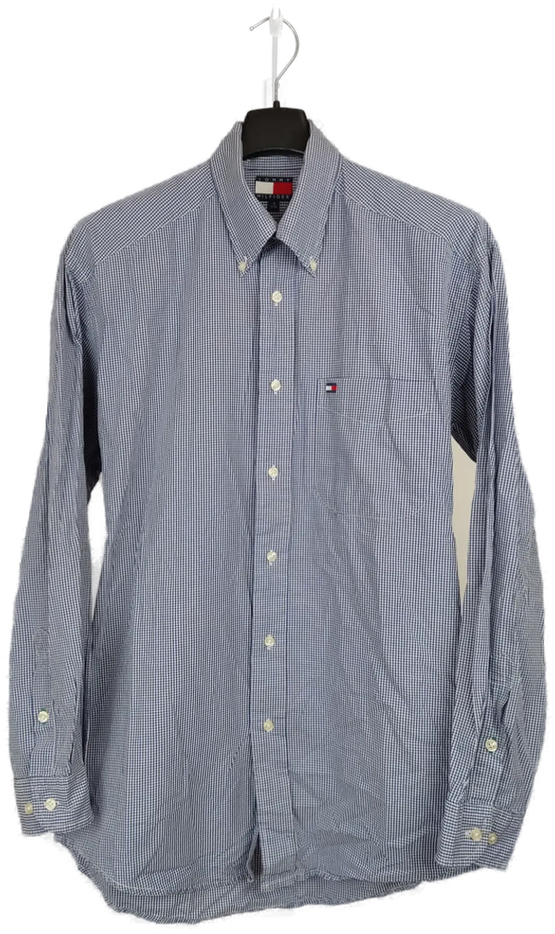 Tommy Hilfiger Herren Hemd blau Gr.S - Bild 4