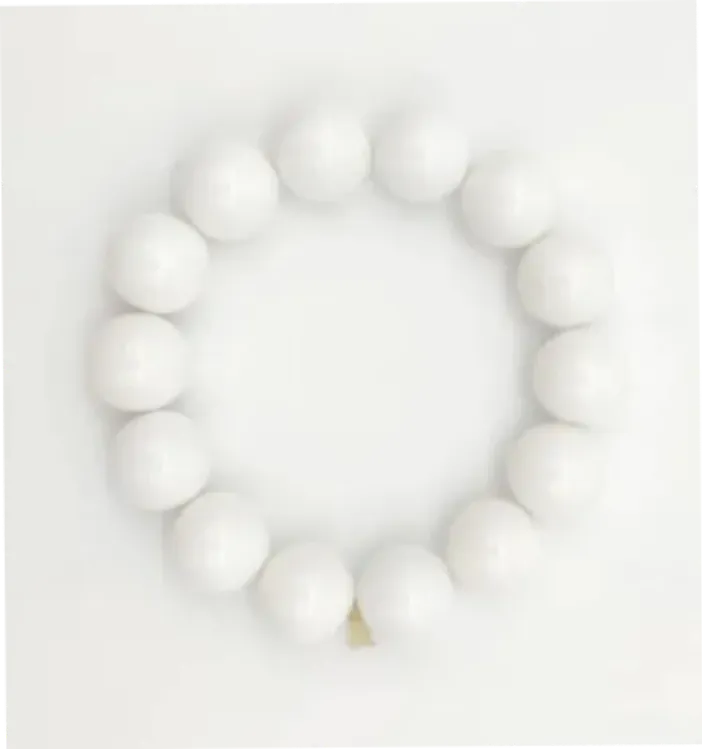 Perlenarmband Damen weiß - Bild 4