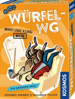 Kosmos Würfel-WG – Marc-Uwe Kling – Das Känguru-Spiel | Lustiges Würfelspiel | ab 10 Jahren | 2–4 Spieler - Bild 1