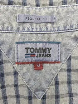Tommy Hilfiger Herren Hemd blau Gr.M - Bild 5