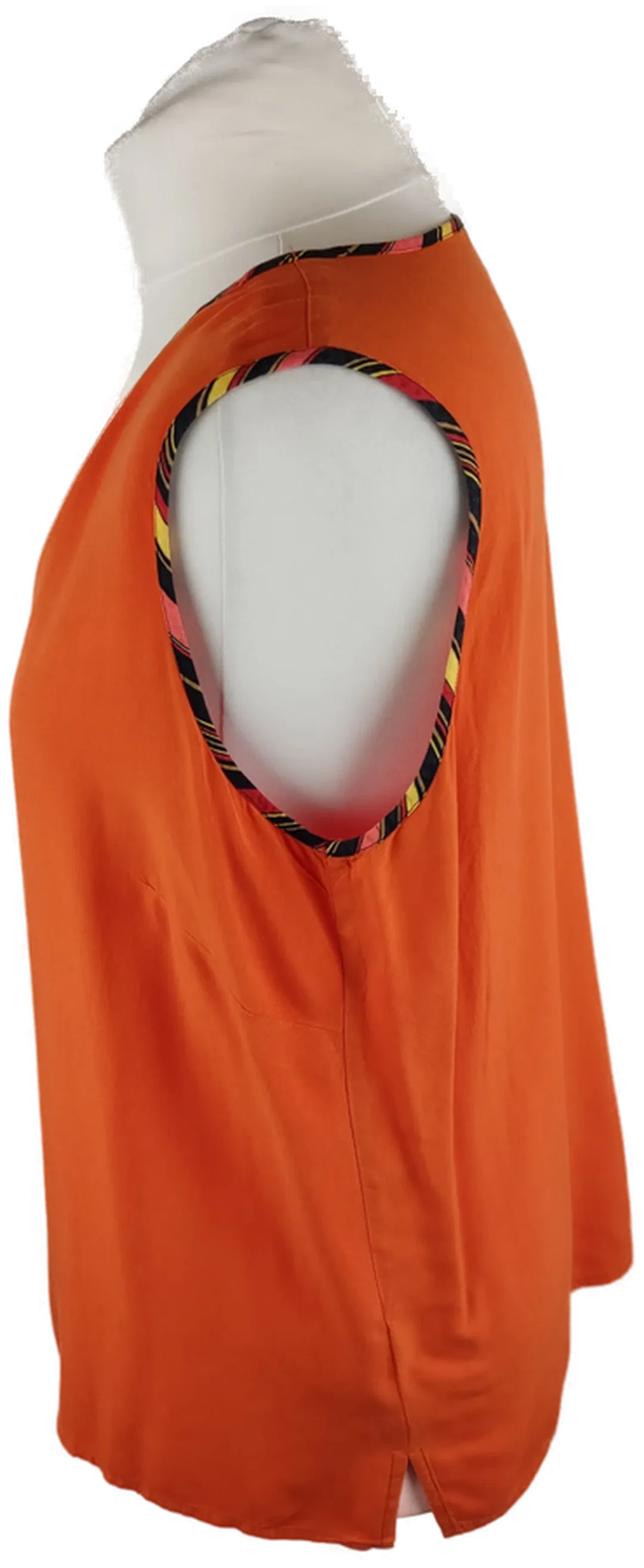 Damen Top Orange Viskose | Sommerleuchtend – Bild 2