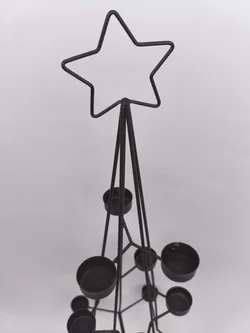 Teelichthalter Weihnachtsdeko ca. 82 cm hoch - Bild 2