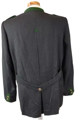 Kaiseralm Herrentrachtensakko grau, grün - XL - Bild 3