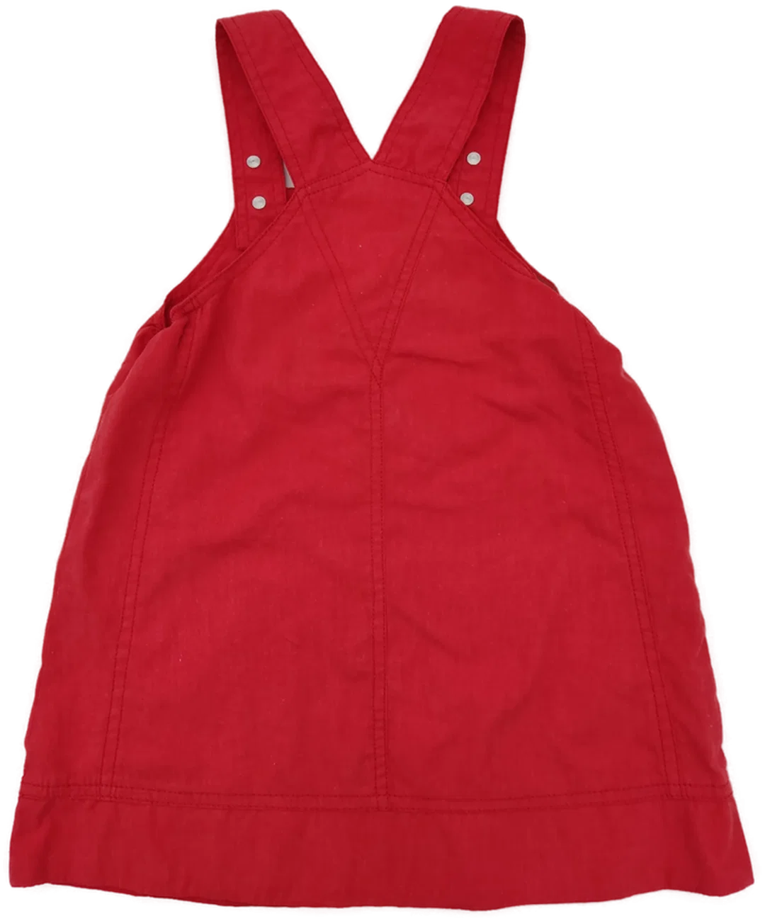 Berti Kinder Latzkleid rot Gr. 86 – Bild 4
