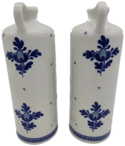 Lilien-Porzellan Essig & Öl-Krüge mit Windmühlen / Blau-Weiß - Bild 2