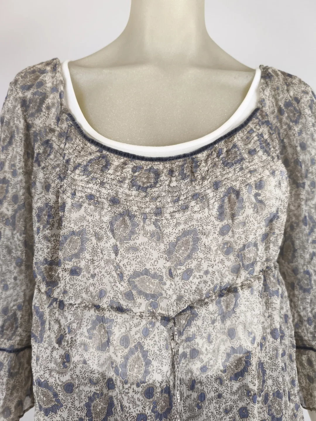 Zara, Damenbluse, Gr. XL – Bild 4