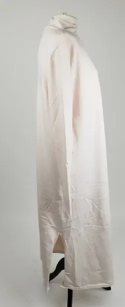 PENN&INK rosa Maxikleid langärmelig - Größe M / 60% Rayon, 23% Polyester, 15% Nylon, 2% Elasthan - Bild 2