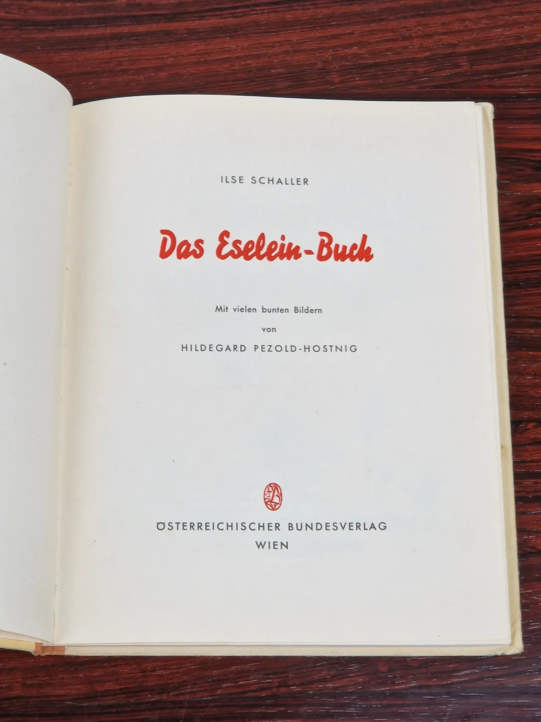 Das Eselein-Buch - Ilse Schaller - Österreichischer Bundesverlag Wien – Bild 4