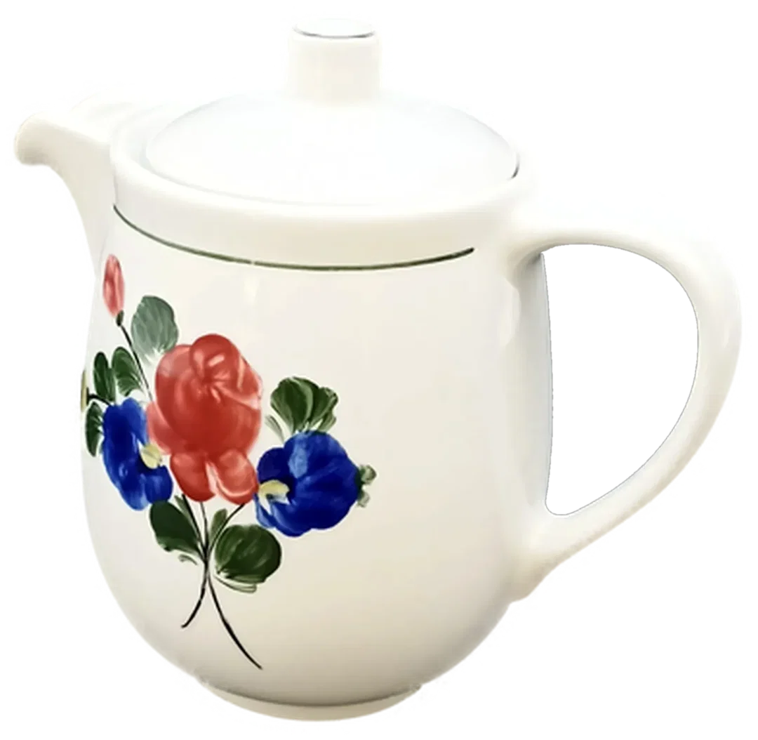 Lilienporzellan Austria - Alpenflora Kaffeekanne  - Bild 1