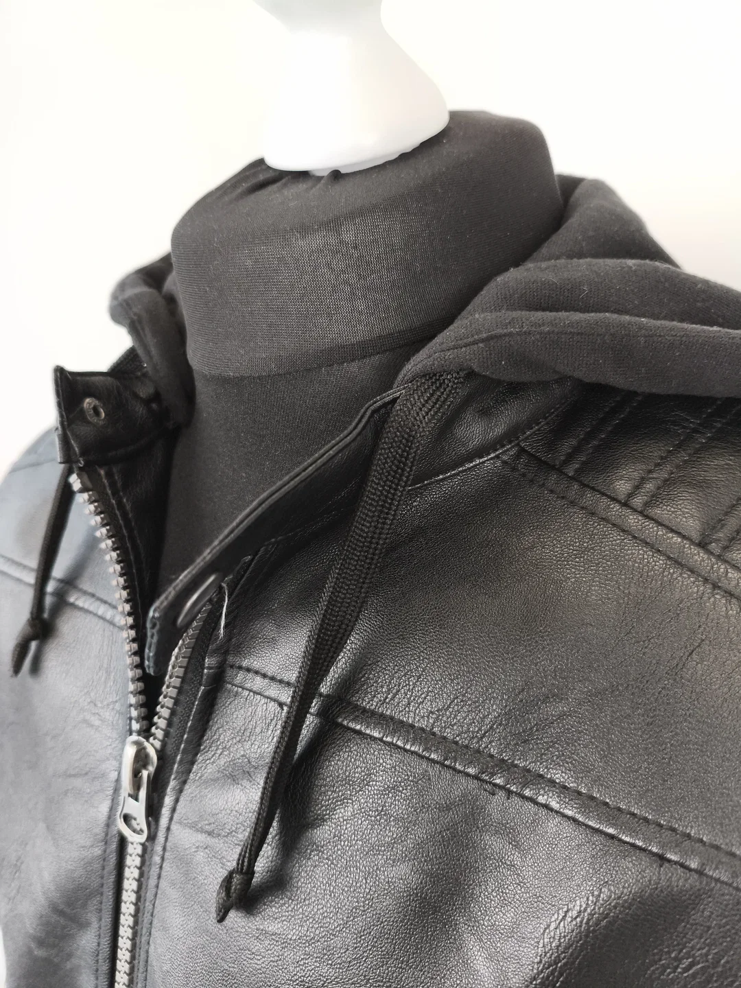 Kunstlederjacke Herren, x Mail, Gr. M – Bild 2