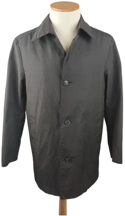 Hugo Boss Herrenmantel in Schwarz, Größe 46 - Bild 1