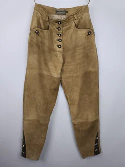 s´Gwandl Trachtenlederhose, Lederhose Damen, Gr. 38