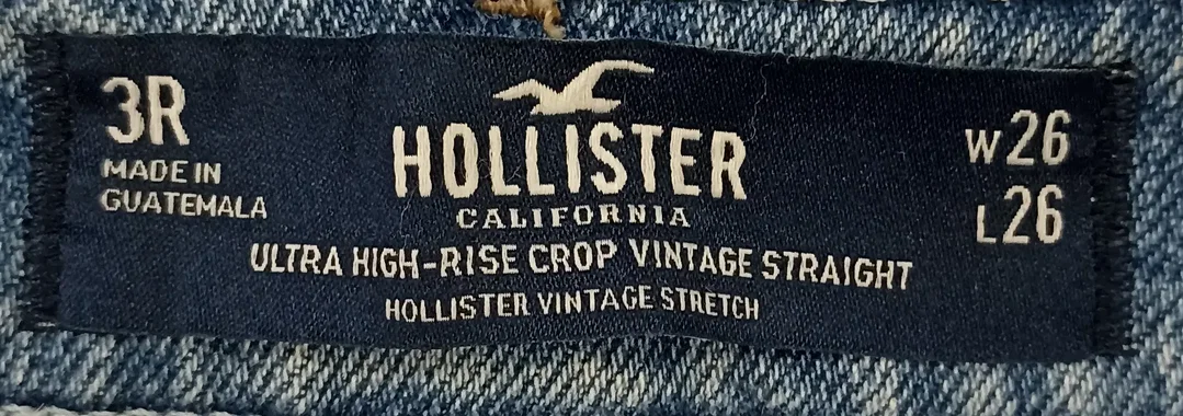 Hollister California Herrenjeans blau Gr. 26/26 – Bild 3