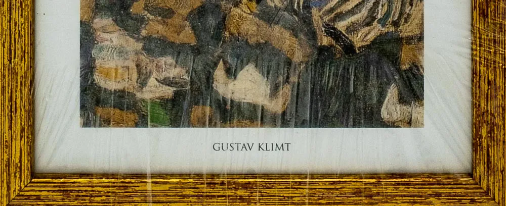 Klimt "Dame mit Fächer", Excerpt – Bild 2