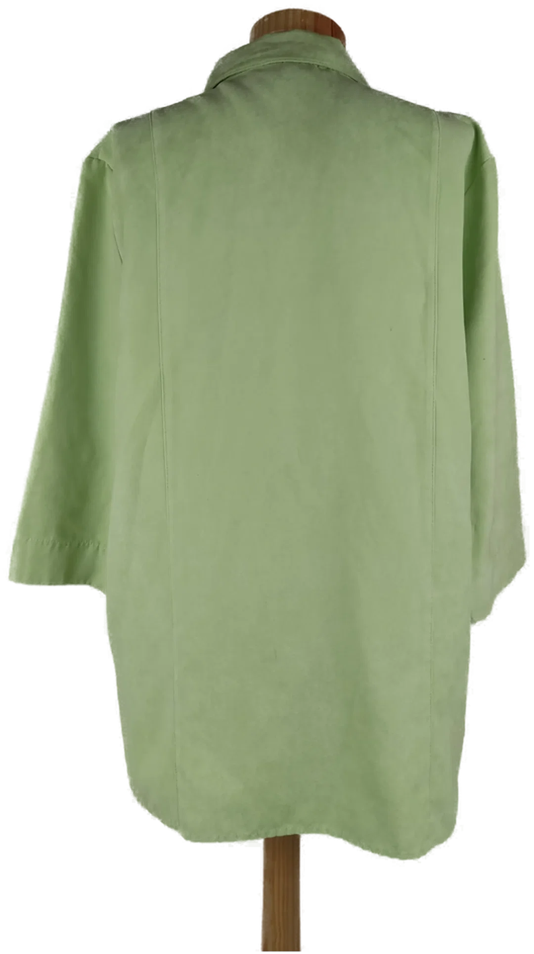 Blazer "Laura Lebek", dreiviertelarm mit Kragen, pastellgrün, Größe 42 – Bild 3