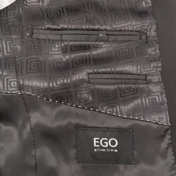 EGO Slimline Sakko Schwarz - Gr. 50, 96% Polyester, 4% Elasthan - Bild 5
