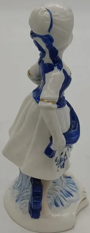 Porzellan/Keramik Figur Mädchen in Tracht – Bild 4