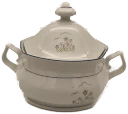 Suppentopf, Übertopf, Winterling, Landhaus - Bild 1