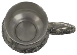 SKS Zinnkrug mit Henkel & Reliefdekor Höhe ca 14cm  - Bild 3