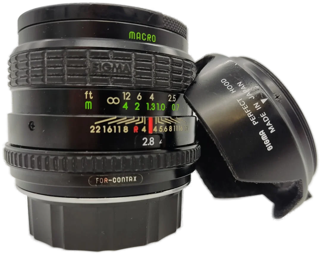 Sigma Mini-Wide 28mm 1:2.8 Multi-Coated - für Contax / Yashica analog – Bild 4