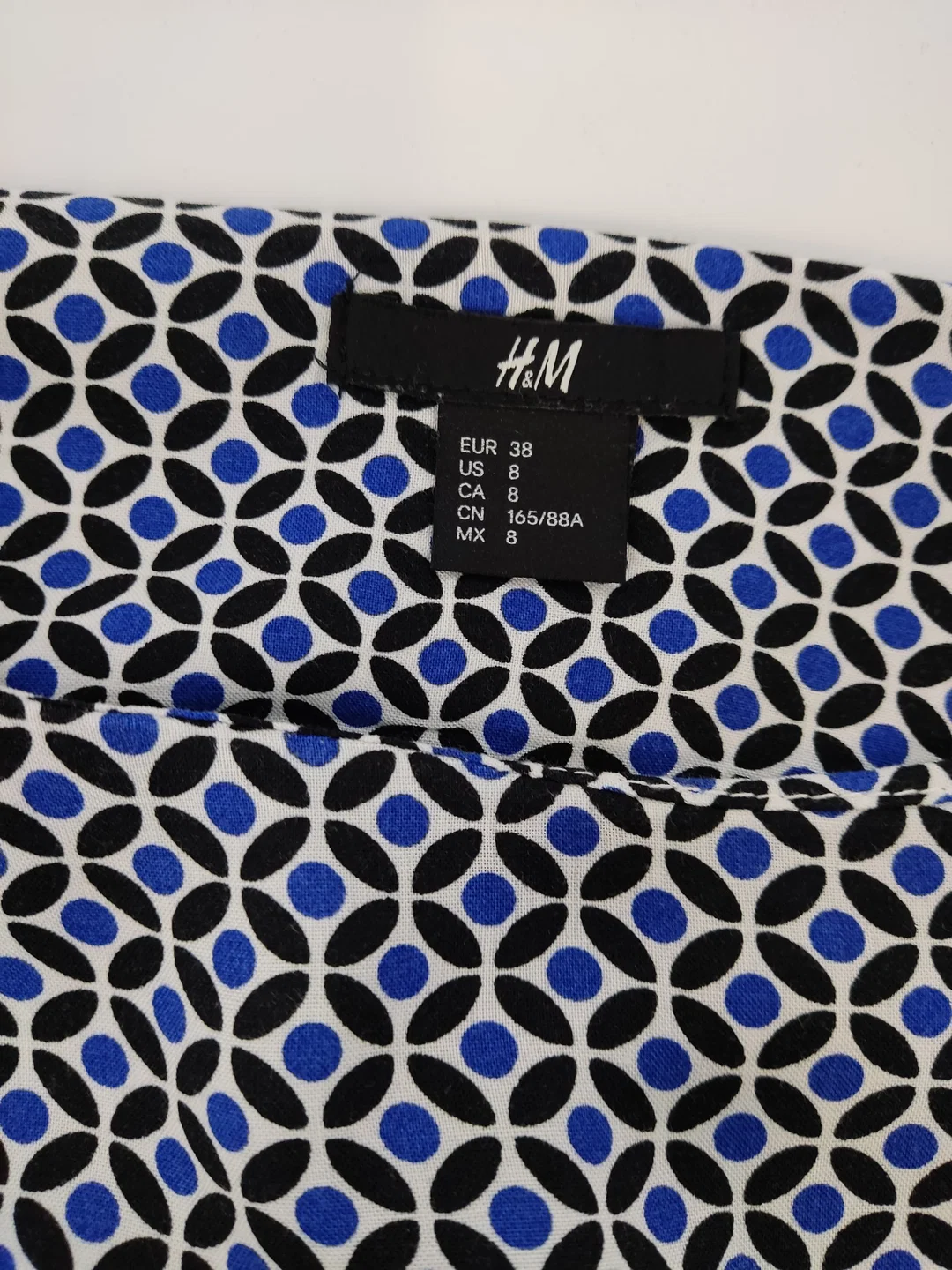 Damen Bluse H&M Gepunktet Viskose Gr.38 | Wie Neu – Bild 3