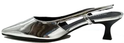 Bottero Slingback Pumps silver Gr. 38 – Vorschau 6