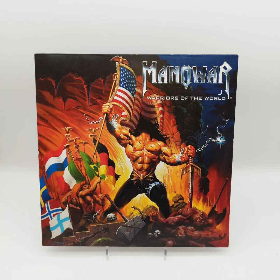 Schallplatte Manowar Warrior Of The World, NB 0715-1 | Limitierte 2002-Pressung (Vinyl weiß) - Bild 1